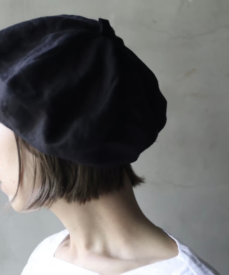 Au Vrai Chicオーブライシック / BERET IRELAND LINEN帽子 / Au-25002