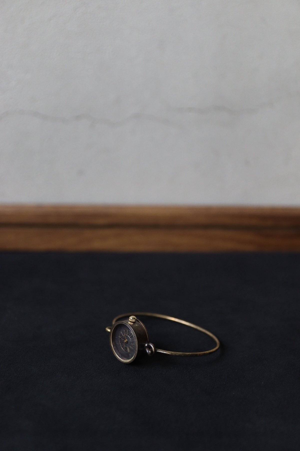 cavane Accessories /Brass bangle watch時計/ ca-23