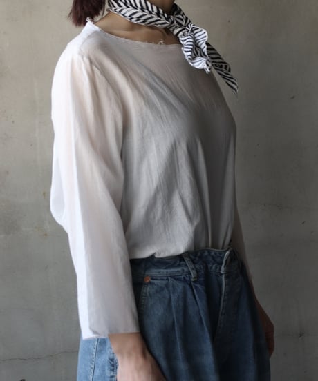 cavane キャヴァネ / Scarf limited linen&cotton100スカーフ / ca-26043