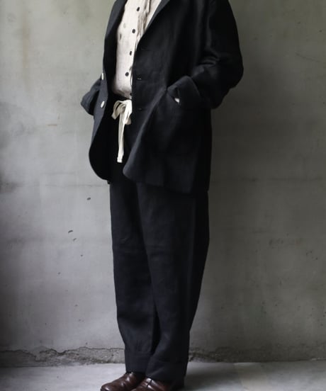 der antagonist デ アンタゴニスト / straight relaxed pantsパンツ  / P7BLSC23