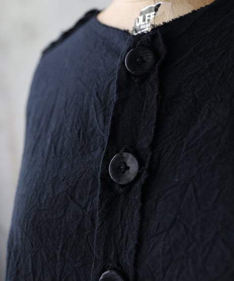 Cavalier Meiko Takahashi / Cave collarless shirt#79 / Me-25008