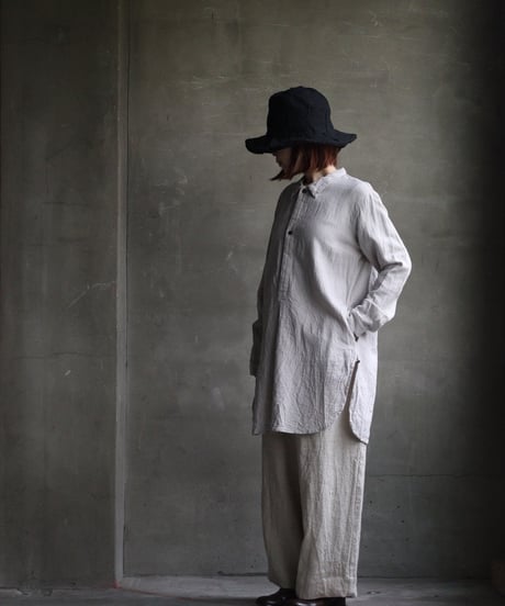cavane キャヴァネ / Chemise Maison With Col Linen&Cottonシャツ / ca-24236