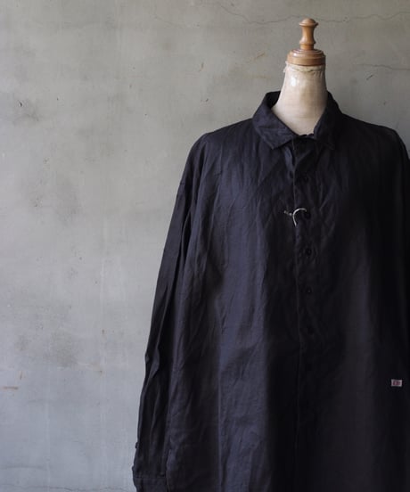 KLASICA クラシカ / Semi Over Size Short Collar Shirts "SH-039"-BGシャツ / kl-25003