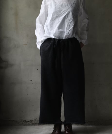SCHA シャー/ Boat Neck Long Sleeve Top " OE " / Sc-22018 ( Art#1591)