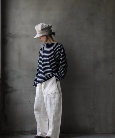 Euro select ユーロセレクト/ Lucarda Genova BorderL/S/ eu-26006