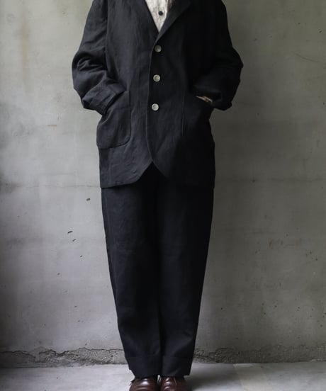 der antagonist デ アンタゴニスト / straight relaxed pantsパンツ  / P7BLSC23