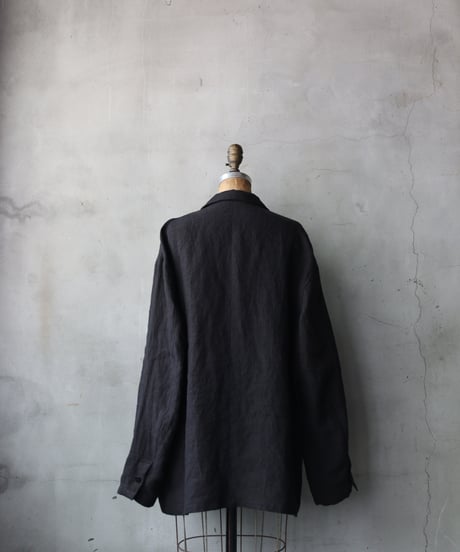 klauseクロイゼ / 天日干し綾Twill Linen Tailored Jacketジャケット/ kla-26031