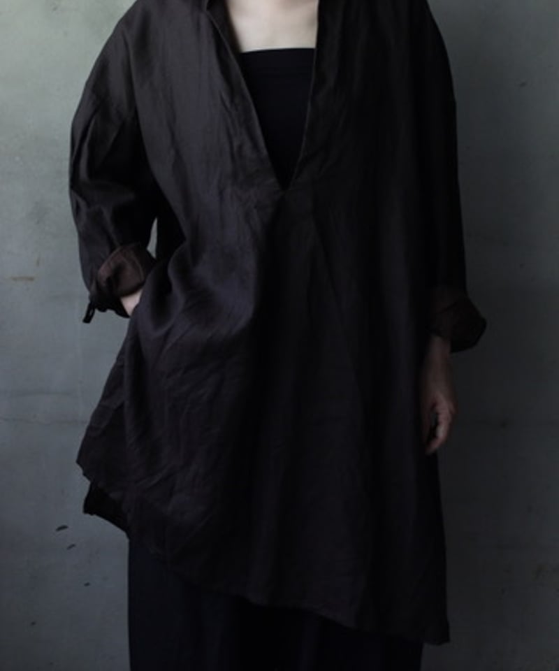 KLASICA クラシカ / Neo Collar P/O Shirts 