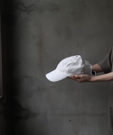 Au Vrai Chicオーブライシック / FOLD BRIM BASE LINEN CAP帽子 / Au-24002