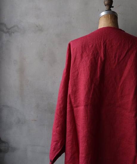 klauseクロイゼ / C.S Wide V Neck Shirt Belarus Linen / kla-26021