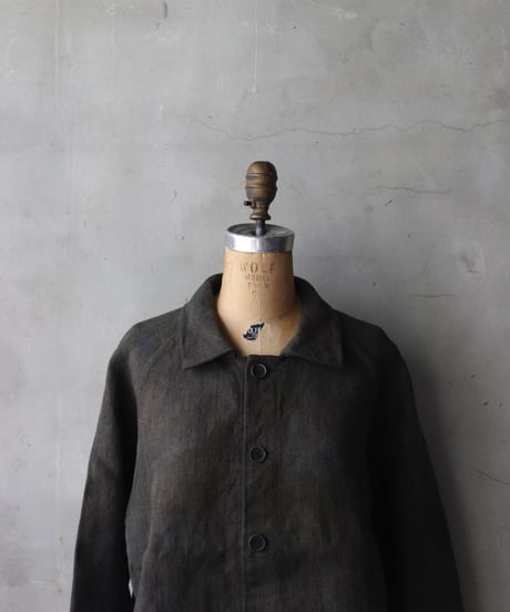 BIEK VERSTAPPEN / RAGLAN OVER SHIRTジャケット/ Bie-24018(COKN01)