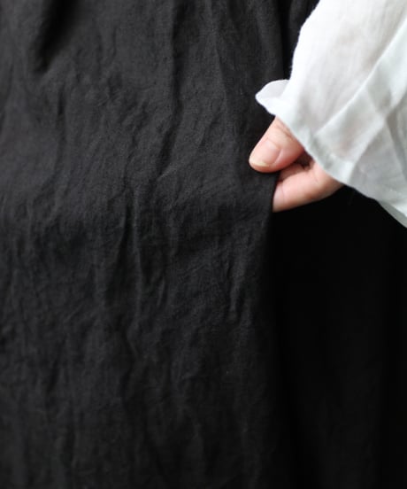cavane キャヴァネ / Wide Linen100 TrousersⅡ パンツ/ ca-25123