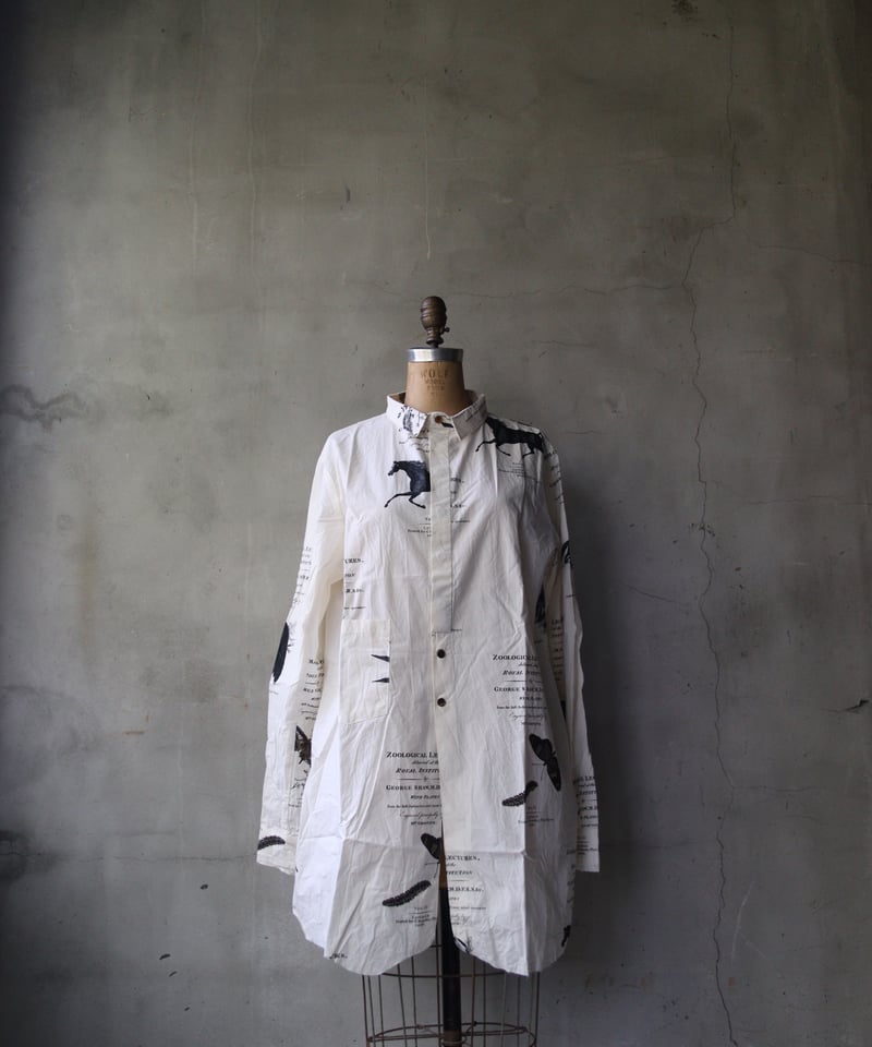 ALEKSANDR MANAMISアレクサンダーマナミ/ LECTURES SHIRT - L 
