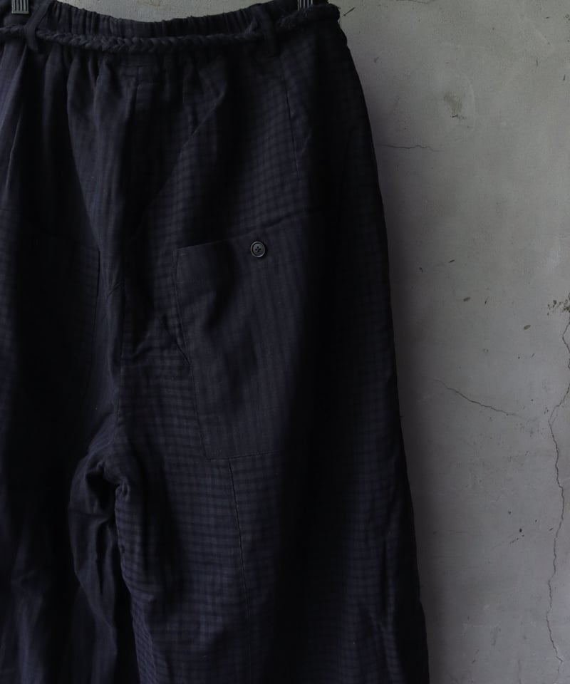 ALEKSANDR MANAMISアレクサンダーマナミ/ CHECKED AND STRIPE