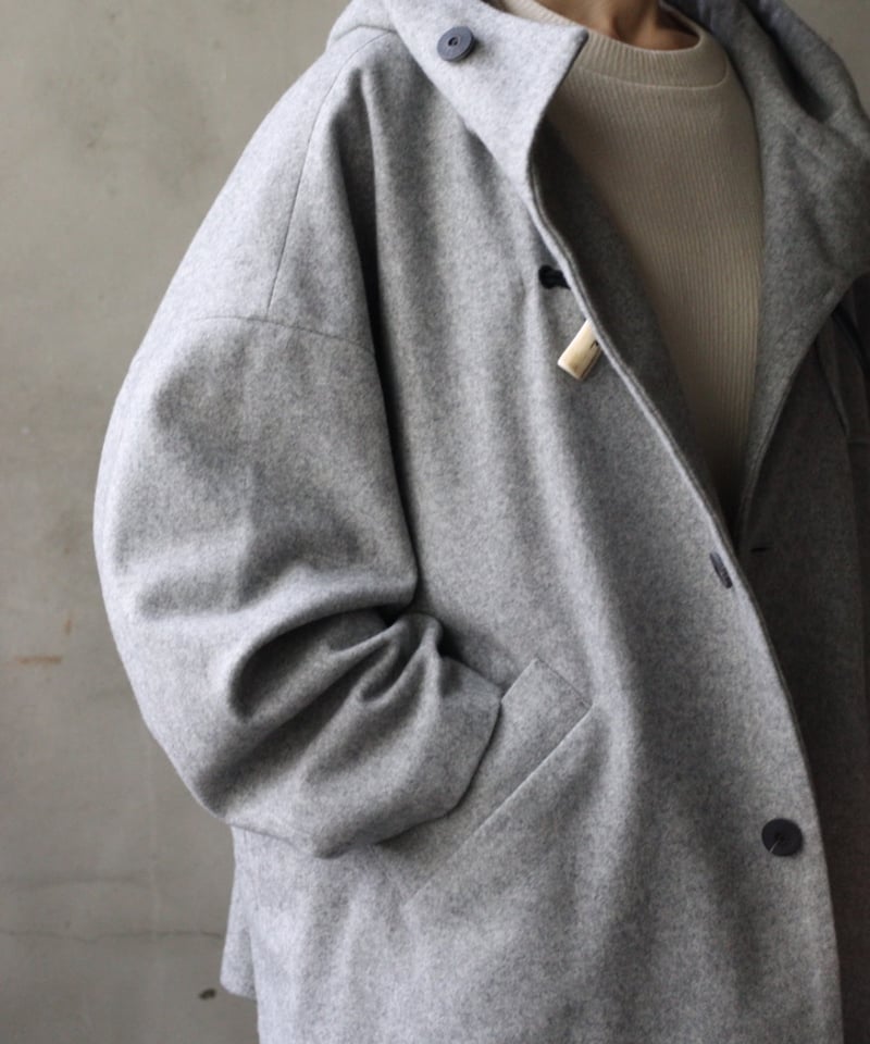 Dulcamara ドゥルカマラ / メルトンダッフルショートCT UNISEX / dl-2