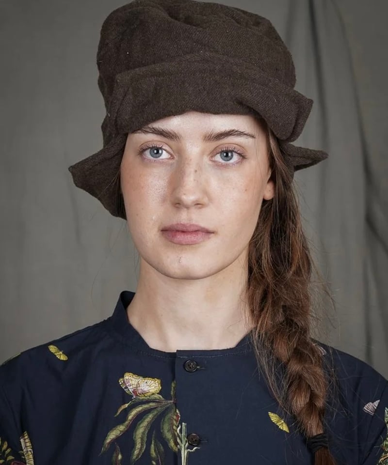 帽子 mamimu ALEKSANDR MANAMISアレクサンダーマナミ/ AM NEWSBOY CAP - V
