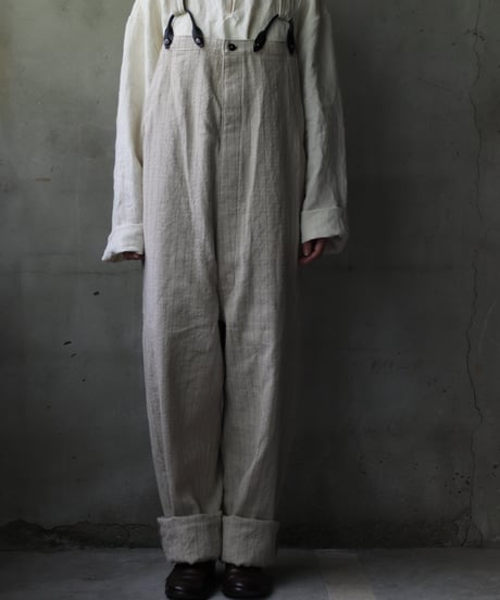 klauseクロイゼ / Overalls C/L Stripeオーバーオール/ kla-25006
