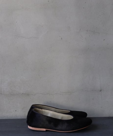 TATAROU with cavane limited shoes / Flat shoes with horse hair靴 / Tat-25001