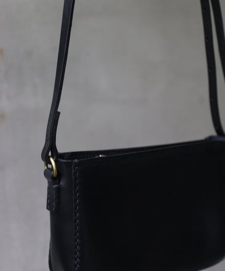 klauseクロイゼ / SHOULDER BAG(HARD)マチあり革鞄/ kla-25020