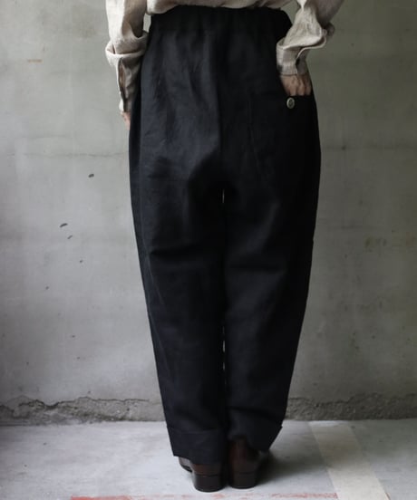 der antagonist デ アンタゴニスト / straight relaxed pantsパンツ  / P7BLSC23