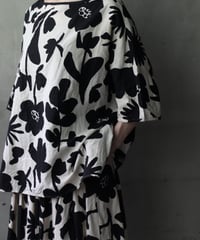 cavane キャヴァネ / Tunic half-sleeve Cotton/Linen100シャツ / ca-25080