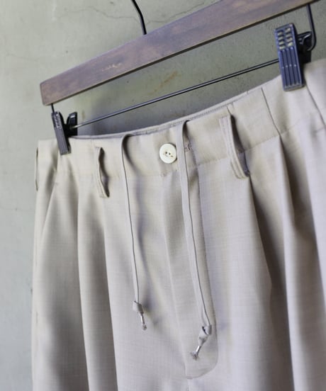 Dulcamara ドゥルカマラ /よそいきシンプル２タックワイドPT UNISEX / dl-25009(D125-P1153)