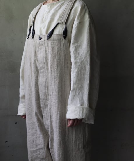 klauseクロイゼ / Overalls C/L Stripeオーバーオール/ kla-25006