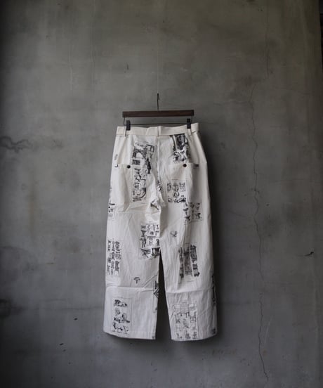 ALEKSANDR MANAMISアレクサンダーマナミ/ LES CREATURES SUMMER PANTトラウザーズ / am-25009
