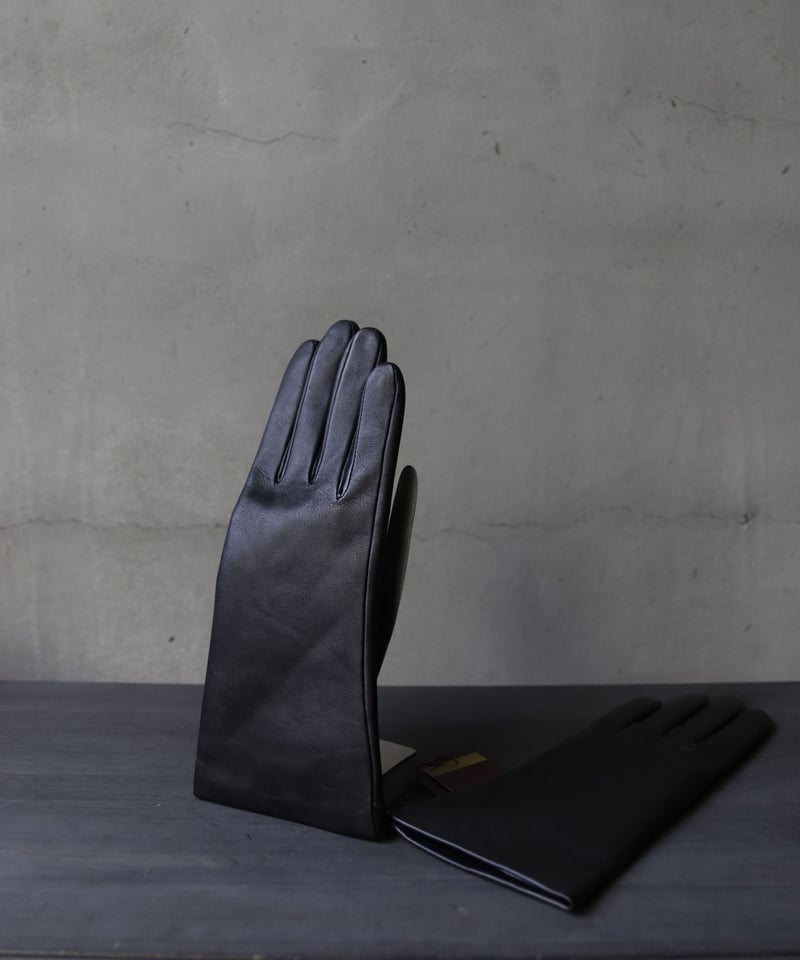 AGNELLE アニュエル / Lamb skin Leather gloves 革手袋 /
