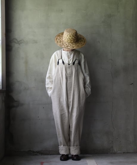 klauseクロイゼ / Overalls C/L Stripeオーバーオール/ kla-25006