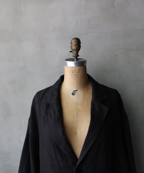 klauseクロイゼ / 天日干し綾Twill Linen Tailored Jacketジャケット/ kla-26031