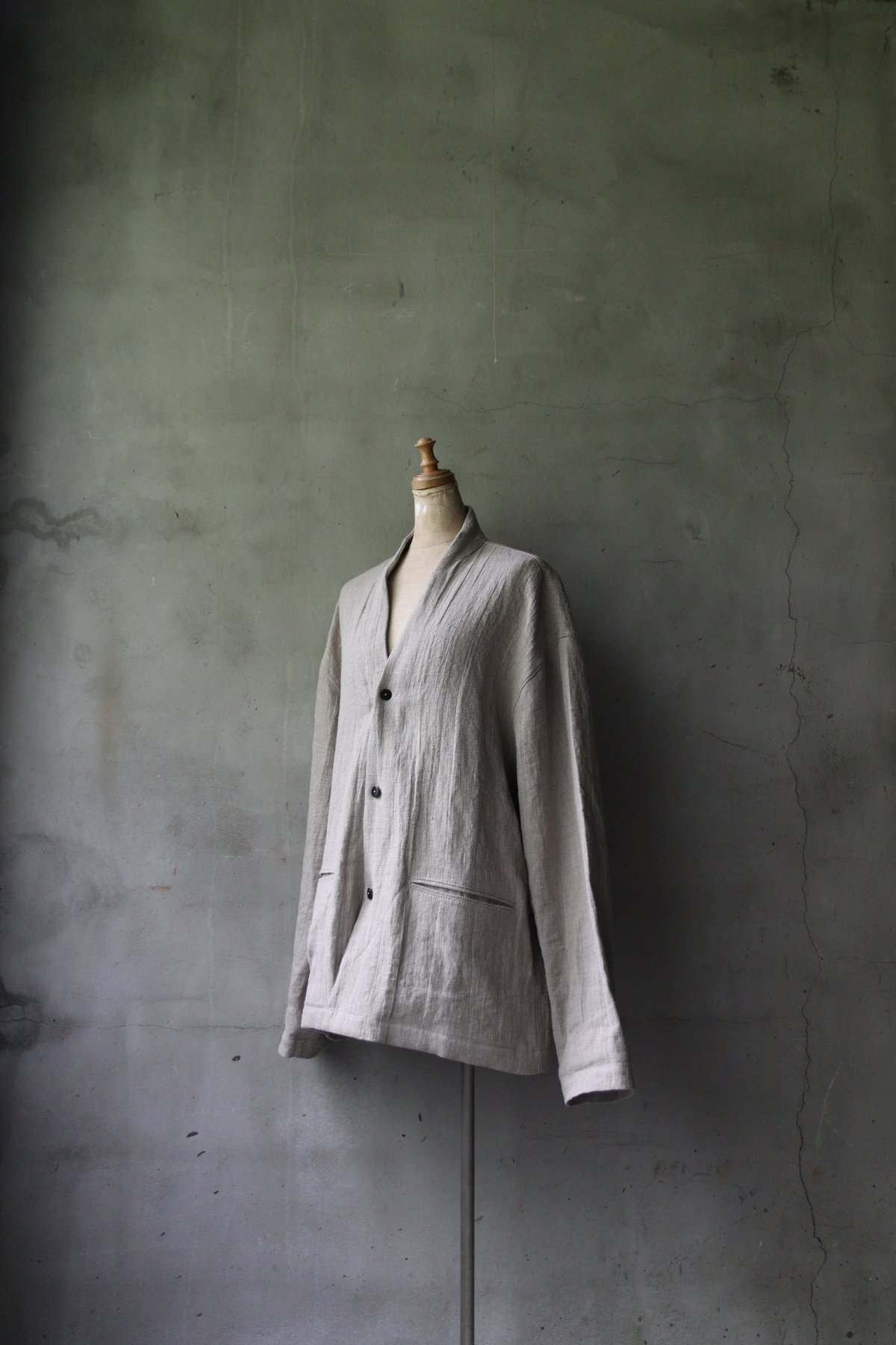 klauseクロイゼ / H.O.R Jacket Belarus linen(平織/中厚手)