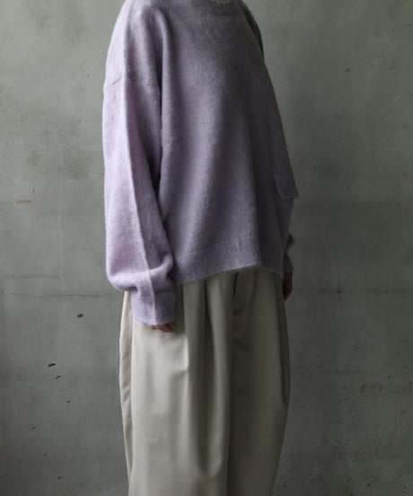 Dulcamara ドゥルカマラ / モヘアショートニット UNISEX / dl-25022(D225-K951)