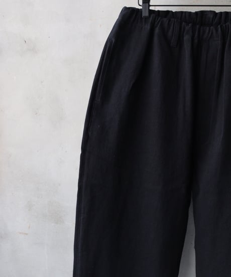 klauseクロイゼ / カツラギCotton & Linen Loose Fitting Tapered Wide 2 / kla-26007