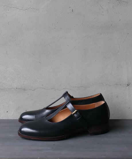 formeフォルメ / T-strap plain toe with Fringe Tストラップシューズ / fo-23007( ff-101 )
