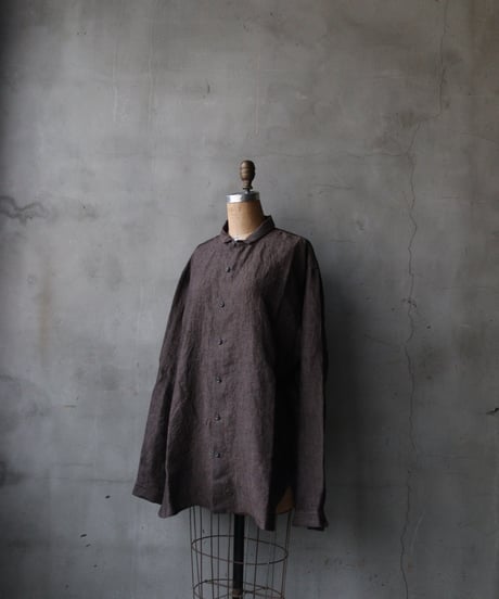 klauseクロイゼ / Herdmans Irish Linen O・P・C Regurar Shirt / kla-26003