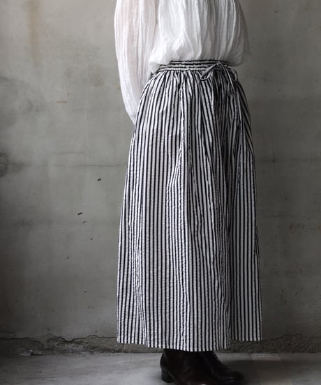 cavane キャヴァネ / Gatehered Petti Skirt Cotton100スカート/ ca-26052
