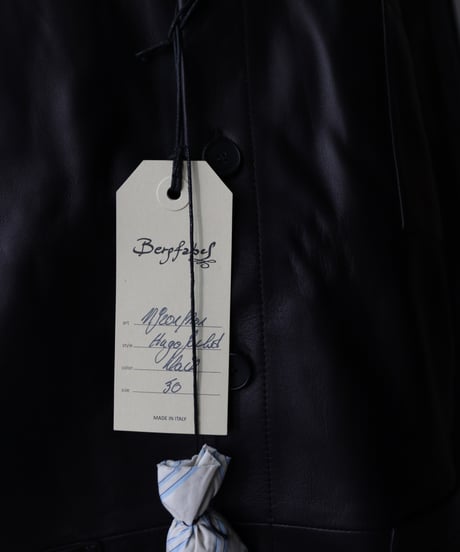 Bergfabel バーグファベル / Leather Hugo Jacket 革ジャケット/ BFMNJ201/N01