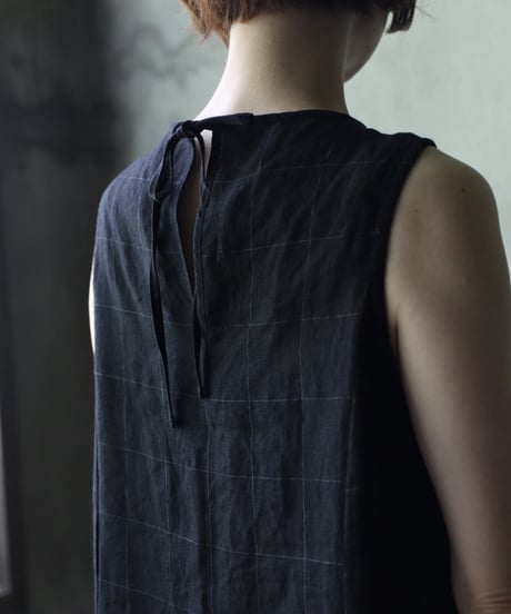 der antagonist デ アンタゴニスト / Sleeveless Dressワンピース/ D12BLBC25