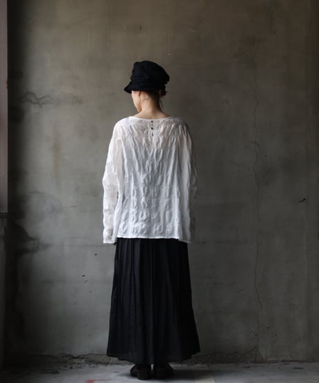 cavane キャヴァネ / Tunic long-sleeve cotton100シャツ / ca-26026