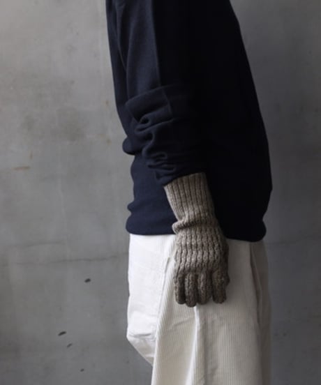 Euro select ユーロセレクト / FRANCE VINTAGE RIB CUFF GLOVES手袋 / eu-25002