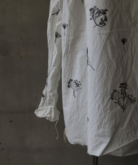 Cavalier Meiko Takahashi / Collarless garden shirt #39/ Me-23007
