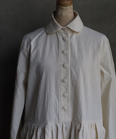 der antagonist デ アンタゴニスト / Button front Dress Cottonワンピース / D8BNA24/25