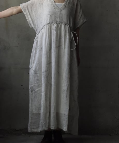 daubドーブ / HAND DYED DRESS COTTON100ワンピース / da-26011(AB57/T117)