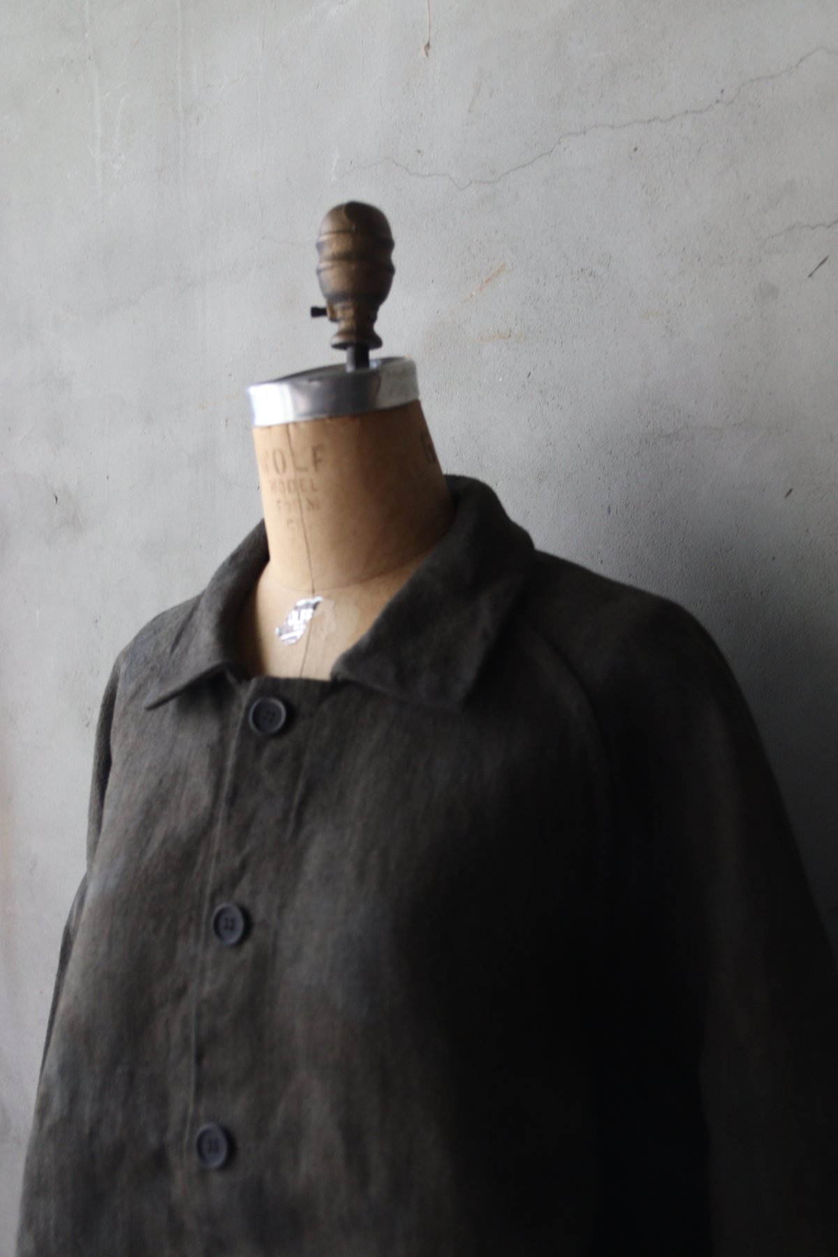 BIEK VERSTAPPEN / RAGLAN OVER SHIRTジャケット/ Bie-2 BIEK VERSTAPPEN / RAGLAN OVER SHIRTジャケット/ Bie-2