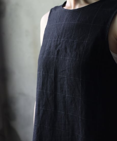 der antagonist デ アンタゴニスト / Sleeveless Dressワンピース/ D12BLBC25