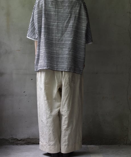 cavane キャヴァネ / Tunic half-sleeve Cotton/Linen100シャツ / ca-25080