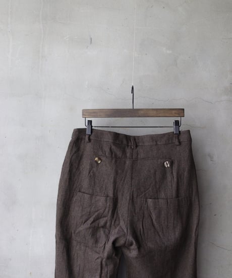 ALEKSANDR MANAMISアレクサンダーマナミ/ ETUIDE 19IEME PANT - VINTAGE WRENトラウザーズ / am-25017