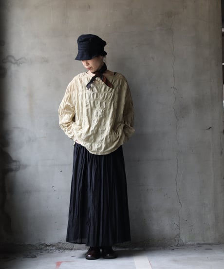 cavane キャヴァネ / Tunic long-sleeve cotton100シャツ / ca-26028