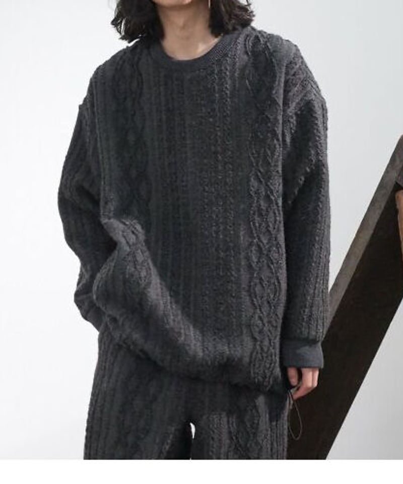 Dulcamara ドゥルカマラ /アランクロスPO UNISEXニット / dl-21045